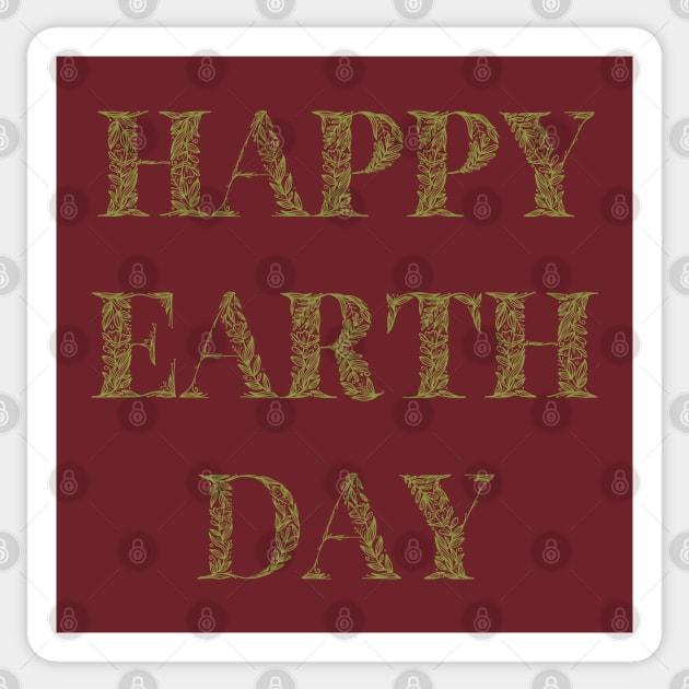 Happy Earth Day Sticker by yayor